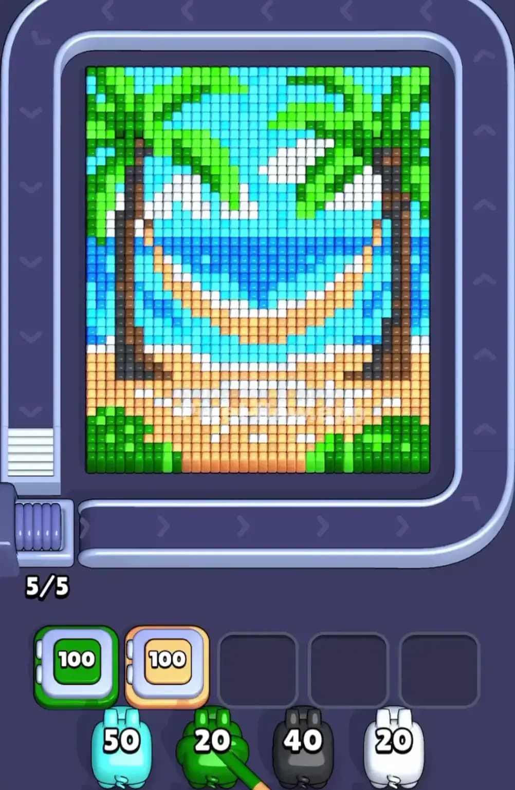 Pixel Flow Level 1838 Screenshot