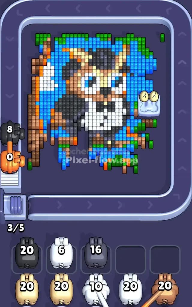 Pixel Flow Level 779 Solution 1