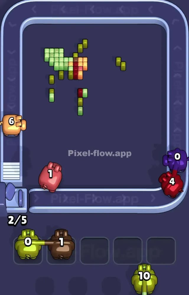 Pixel Flow Level 1483 Solution 3