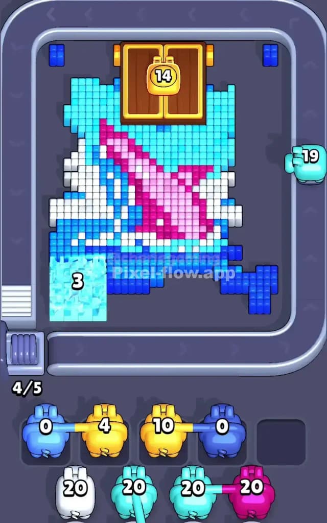 Pixel Flow Level 540 Solution 1