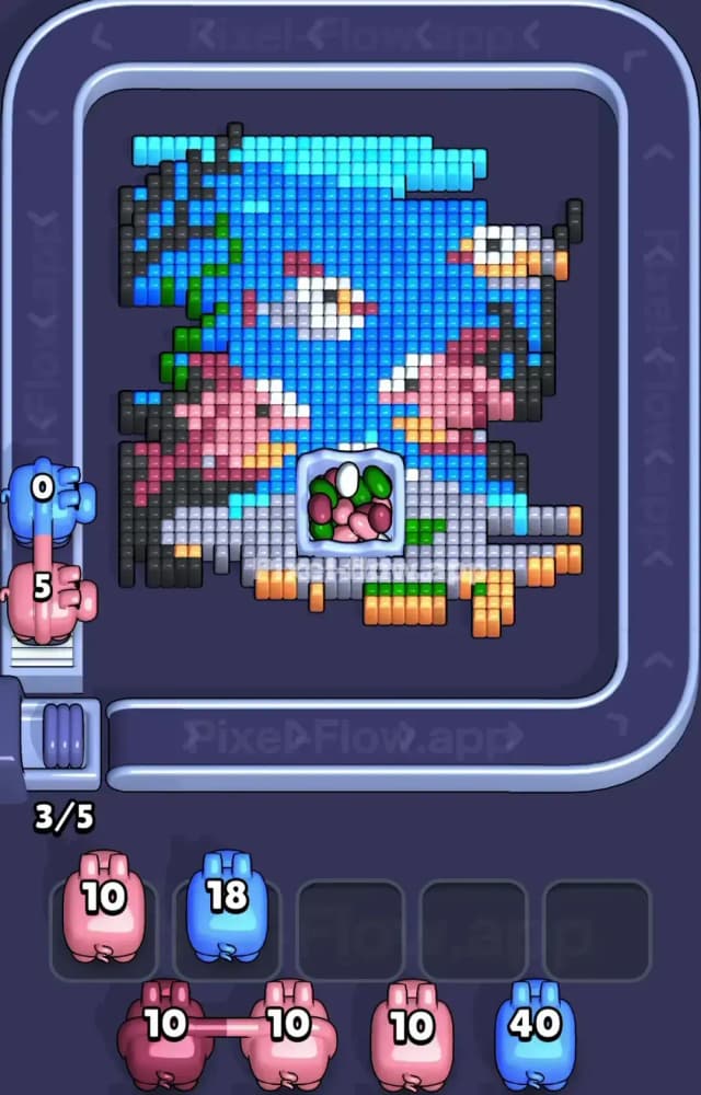 Pixel Flow Level 1517 Solution 1
