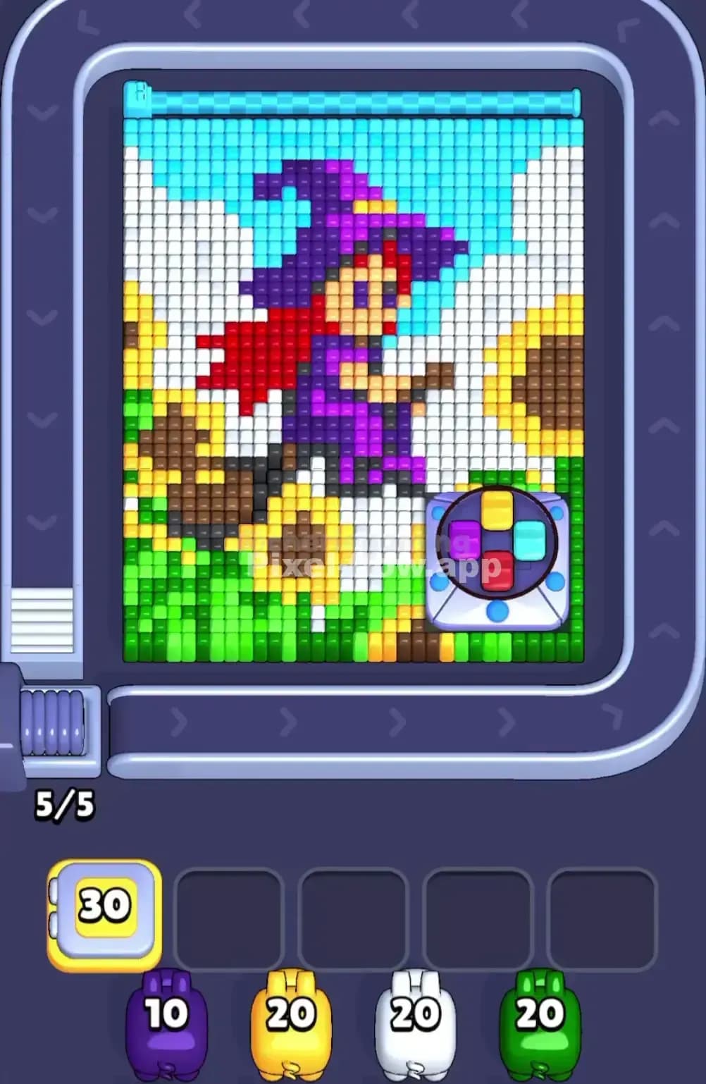 Pixel Flow Level 1895 Screenshot