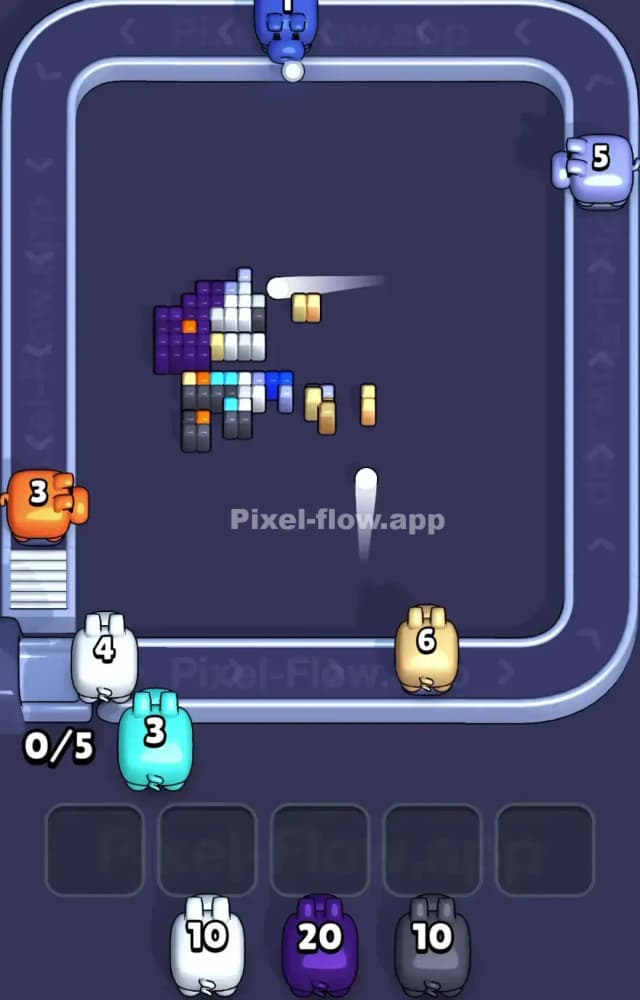 Pixel Flow Level 1431 Solution 3
