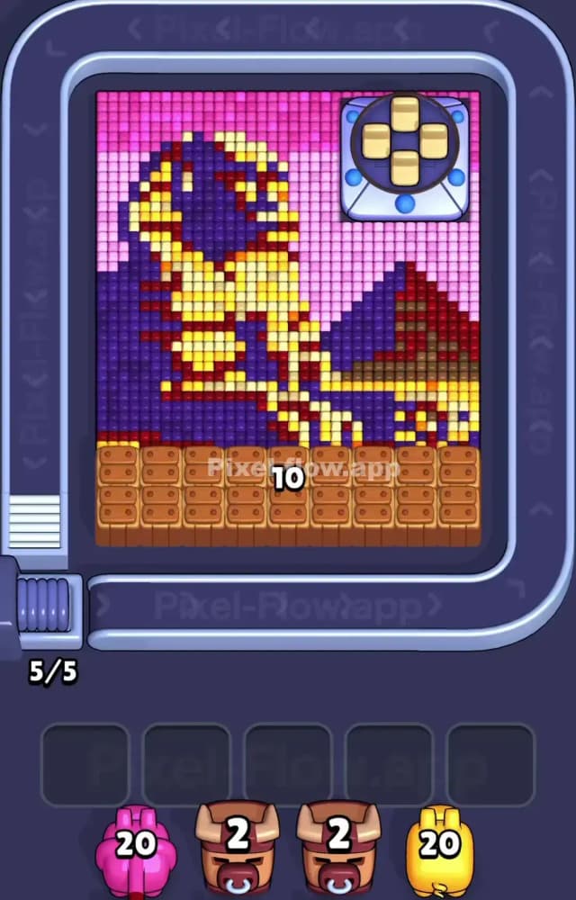 Pixel Flow Level 1467 Gameplay