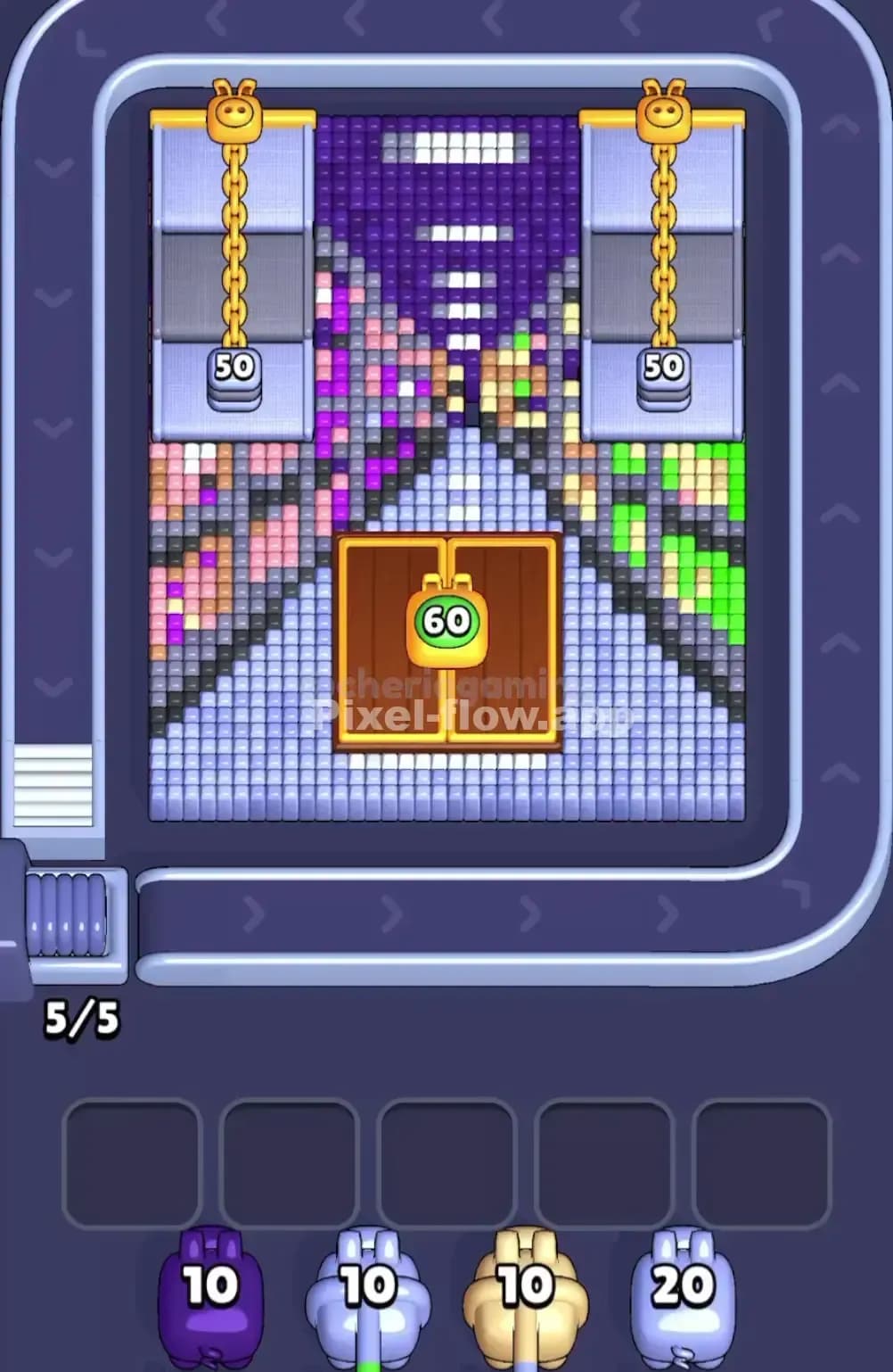 Pixel Flow Level 1890 Screenshot
