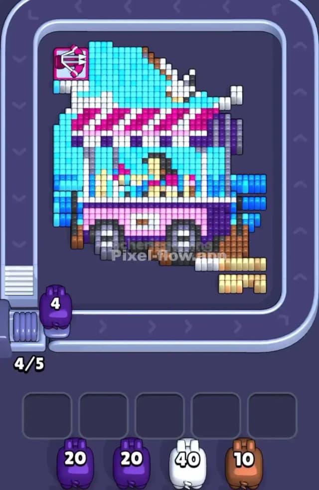 Pixel Flow Level 1874 Solution 1