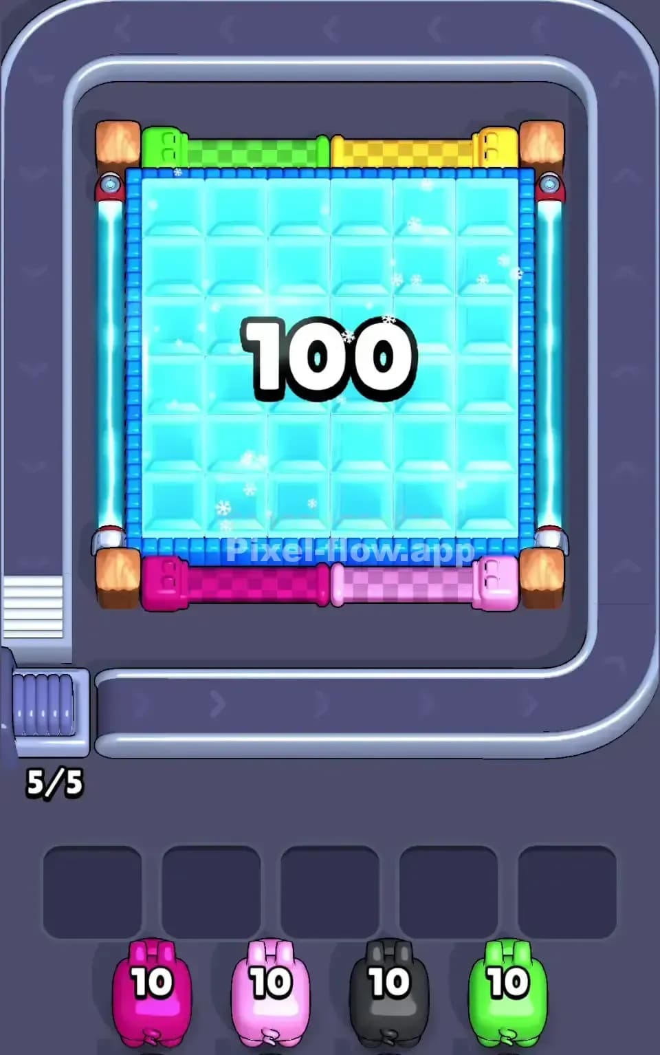 Pixel Flow Level 748 Screenshot