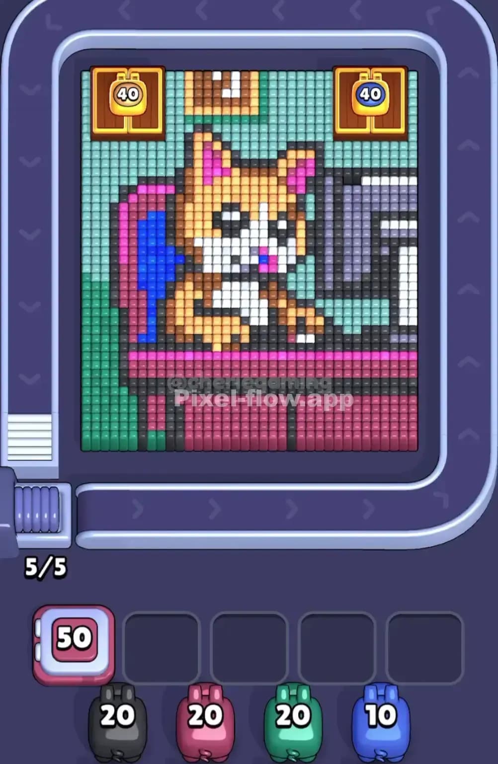 Pixel Flow Level 1805 Screenshot