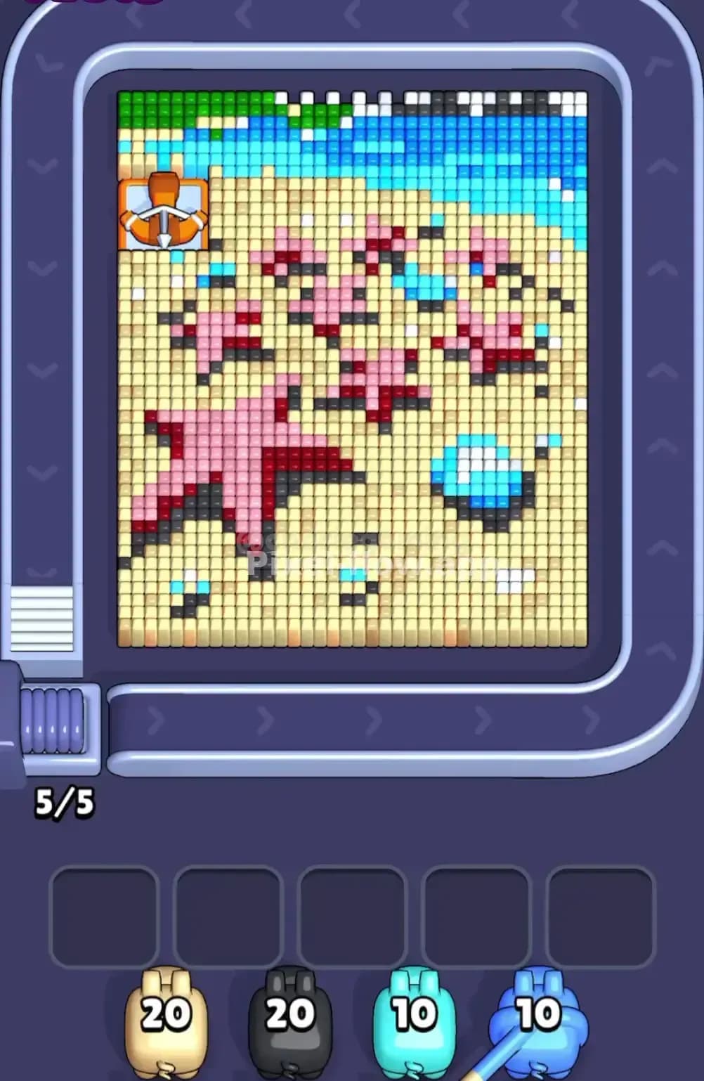 Pixel Flow Level 1767 Screenshot