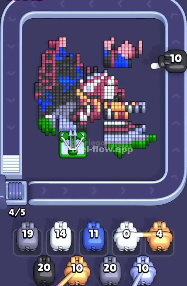 Pixel Flow Level 1615 Solution 2