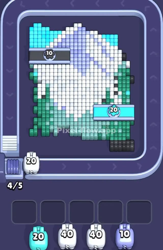 Pixel Flow Level 1862 Solution 1