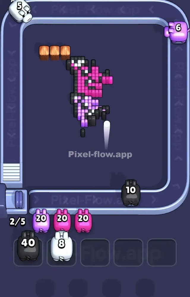 Pixel Flow Level 1475 Solution 3