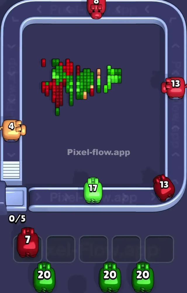 Pixel Flow Level 1422 Solution 3