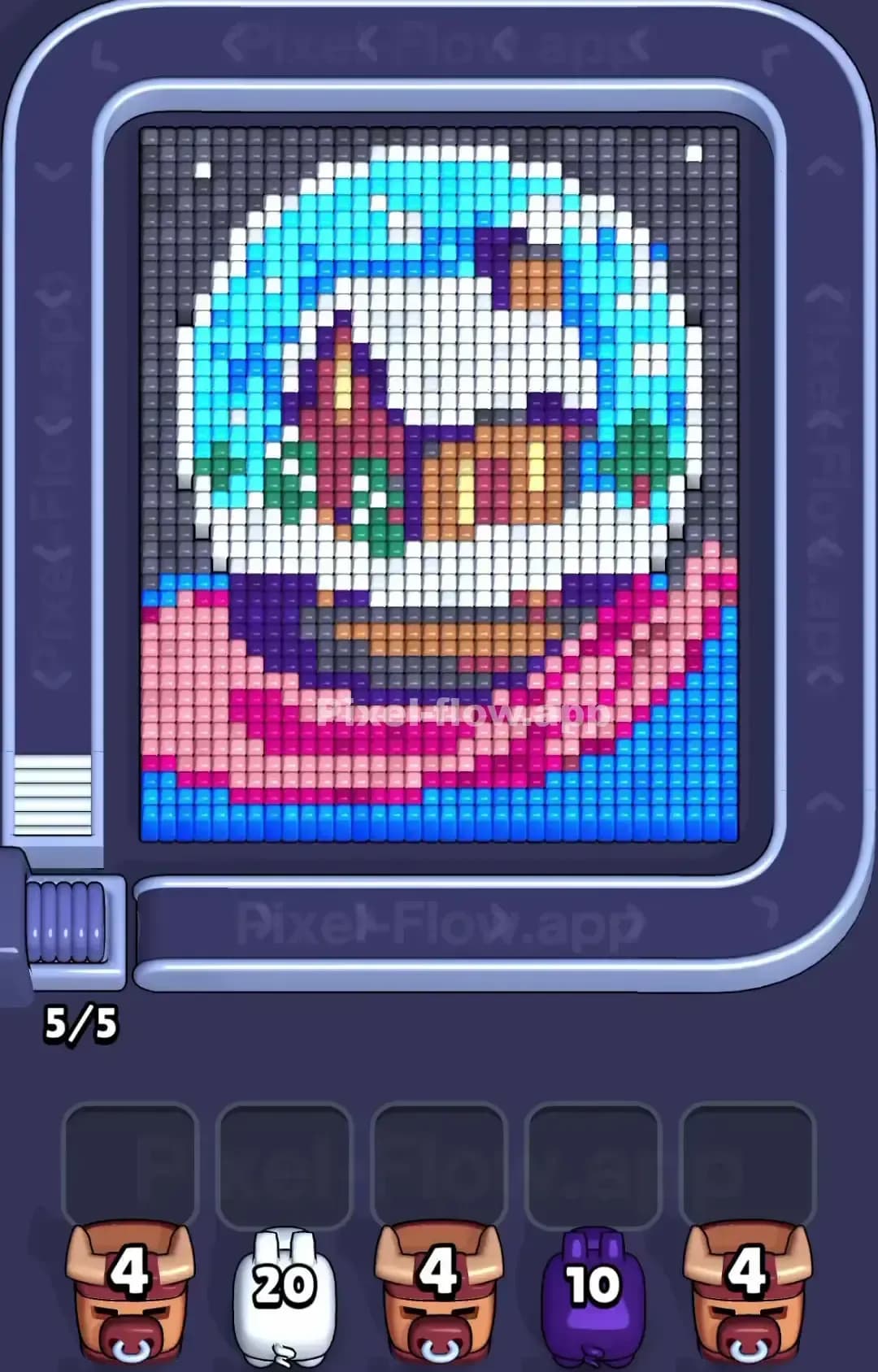 Pixel Flow Level 1570 Screenshot