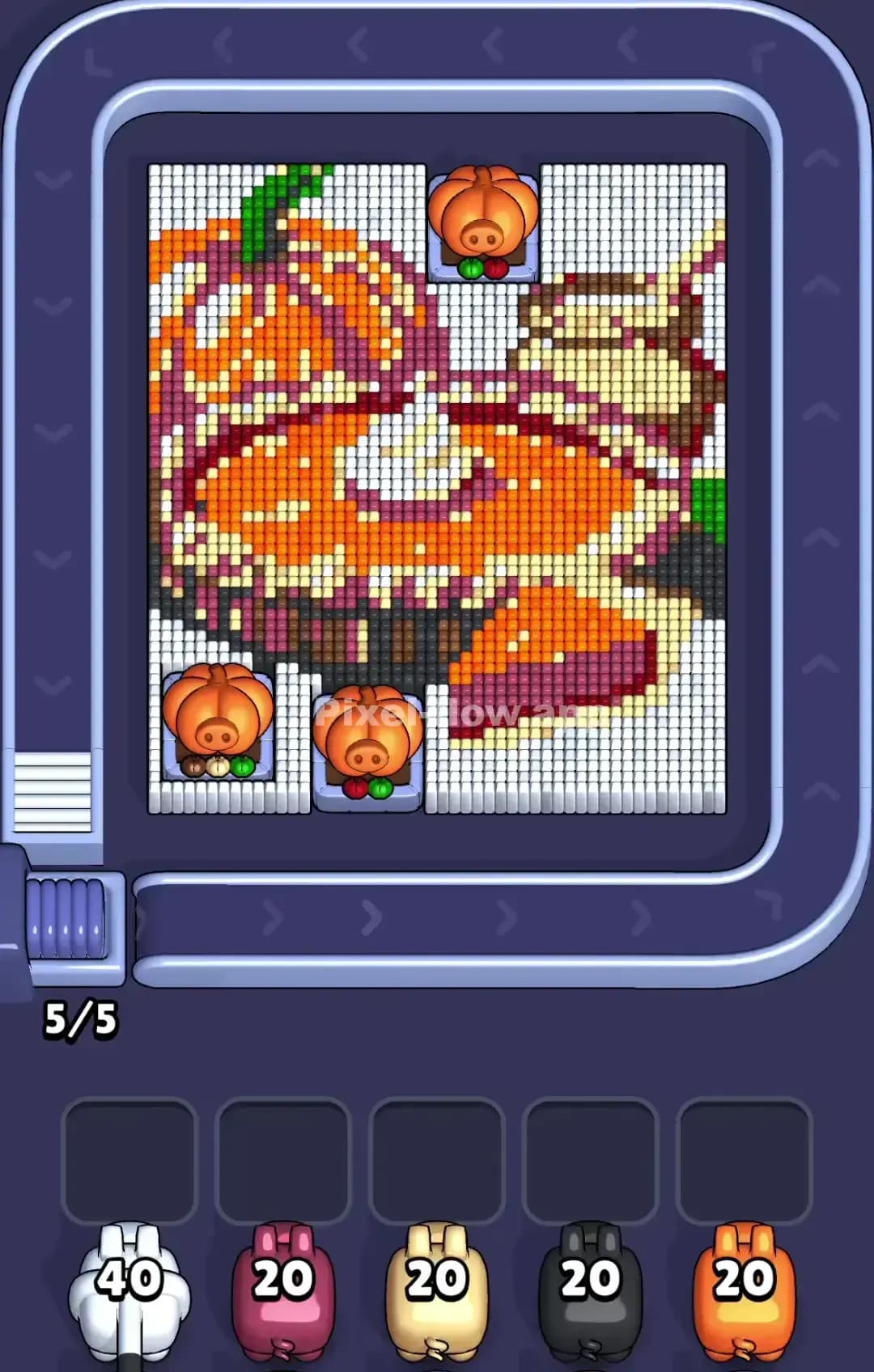 Pixel Flow Level 818 Screenshot