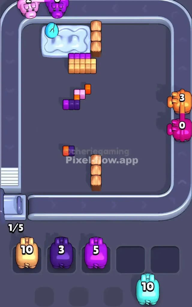 Pixel Flow Level 644 Solution 3