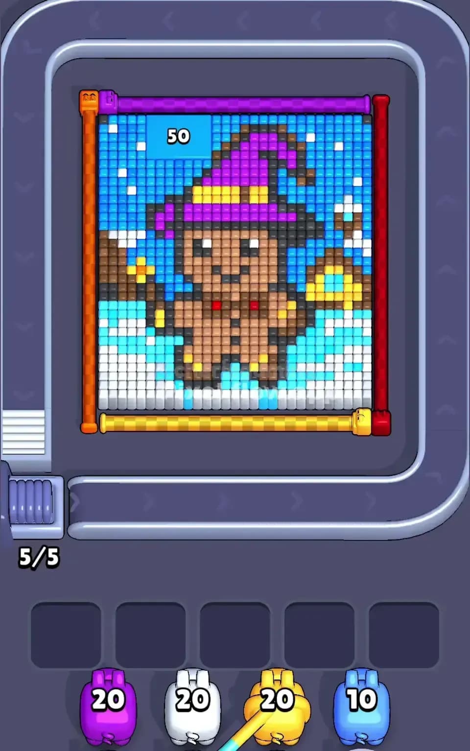 Pixel Flow Level 761 Screenshot