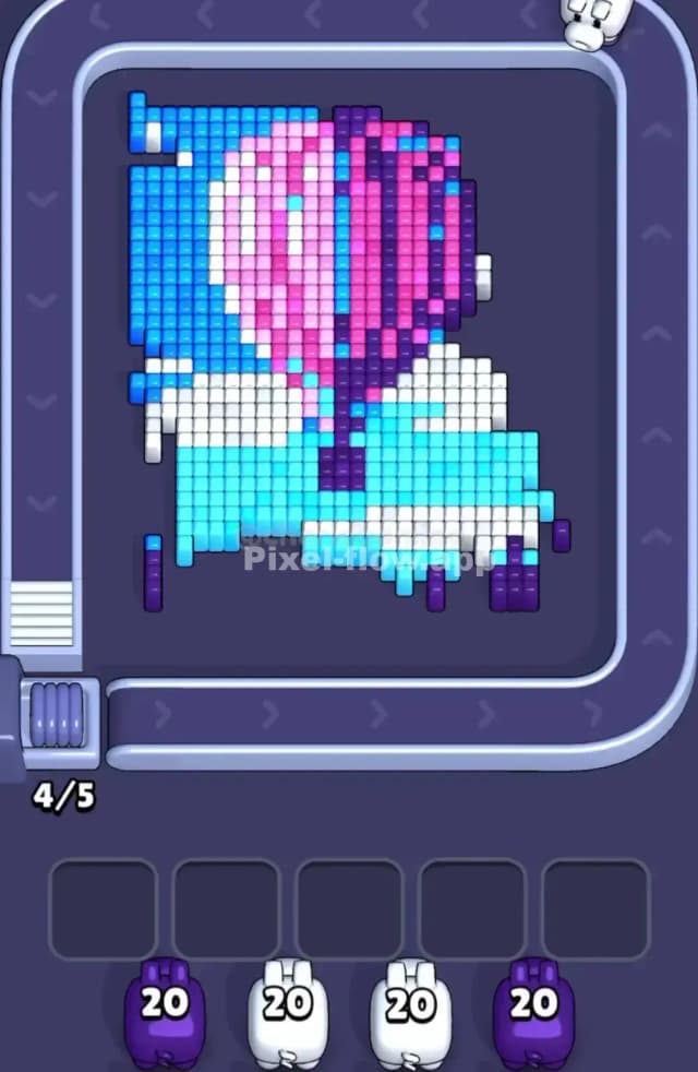 Pixel Flow Level 1861 Solution 1
