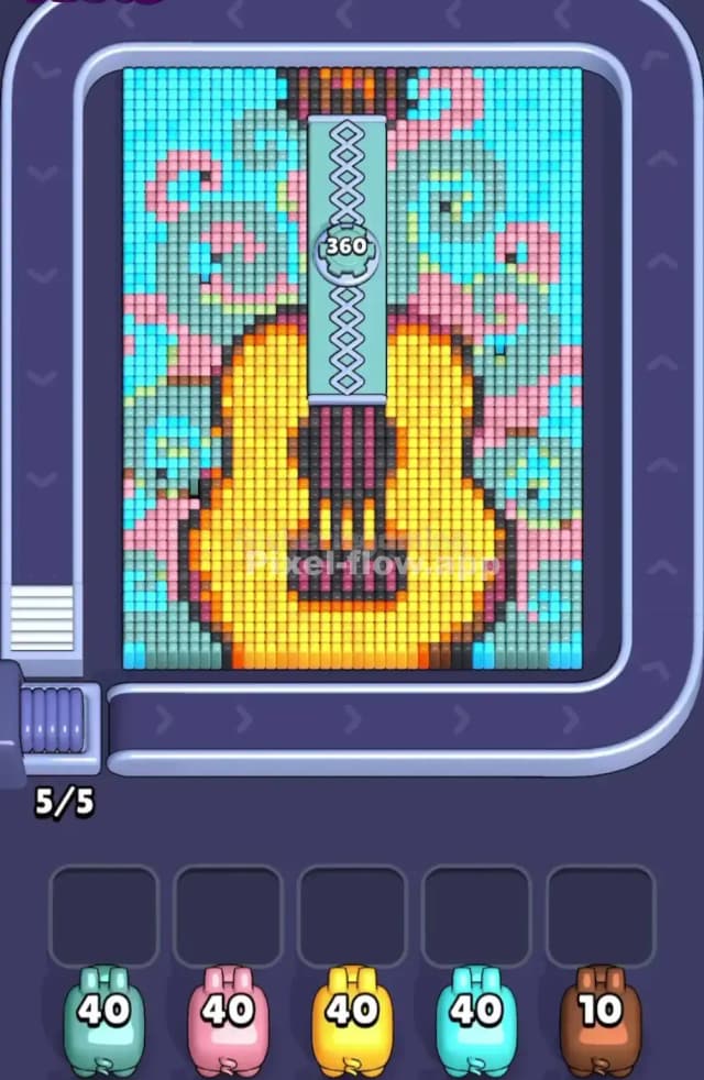 Pixel Flow Level 1663 Gameplay