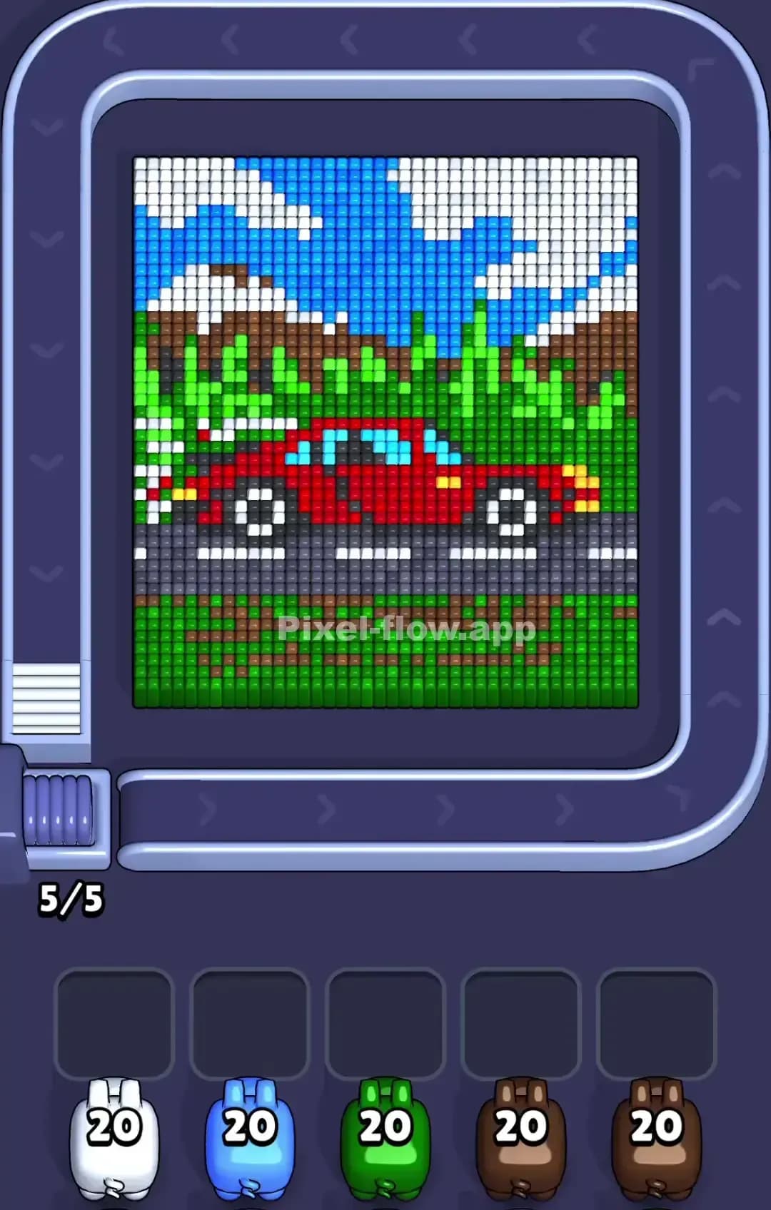 Pixel Flow Level 833 Screenshot