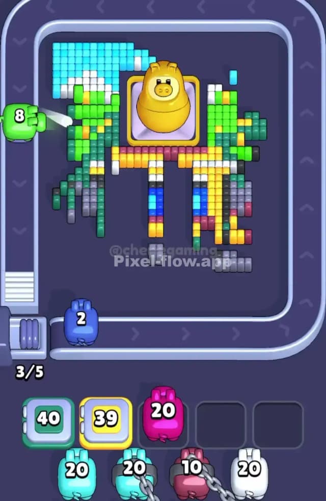 Pixel Flow Level 1903 Solution 2