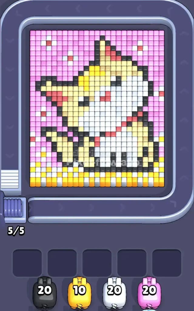 Pixel Flow Level 321 Gameplay