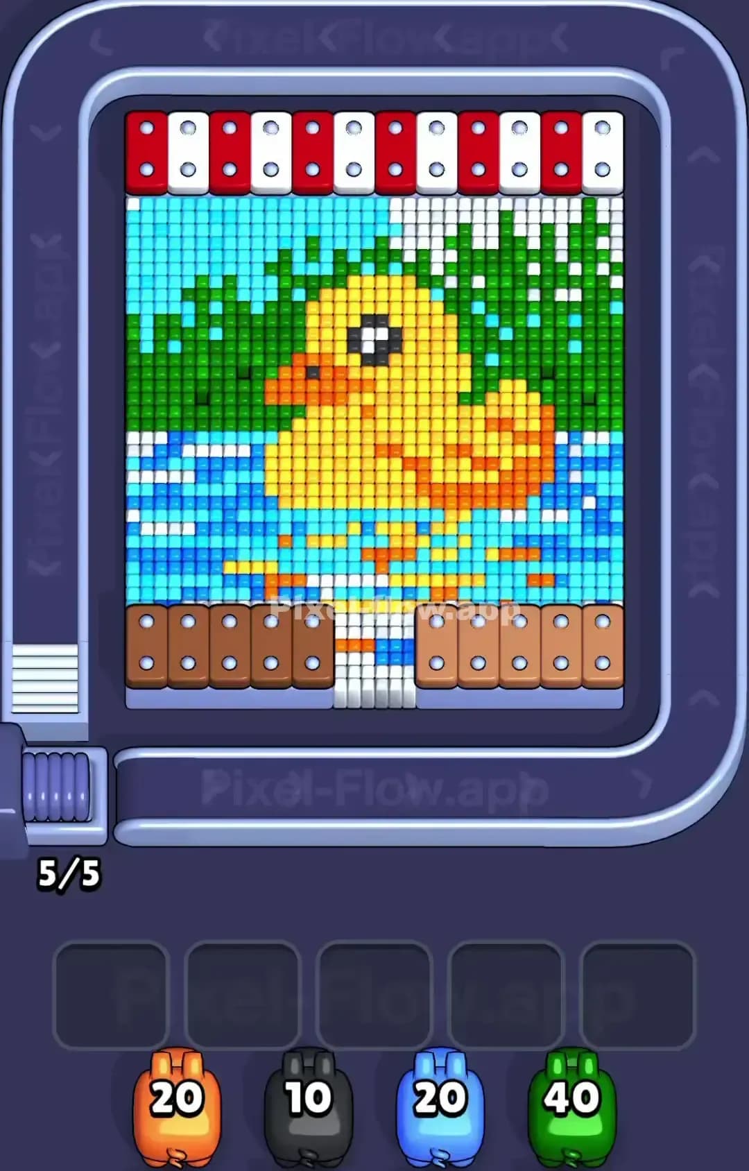 Pixel Flow Level 1556 Screenshot
