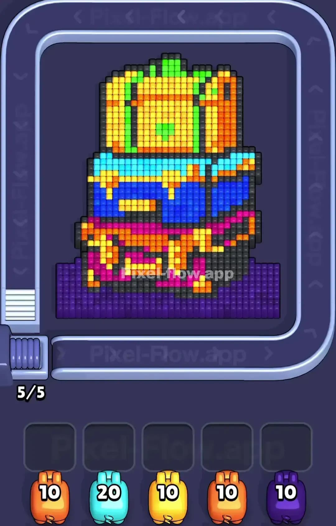 Pixel Flow Level 1162 Screenshot