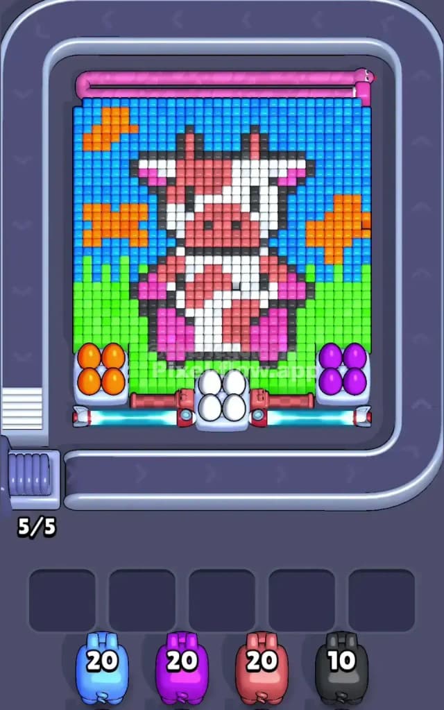 Pixel Flow Level 730 Gameplay