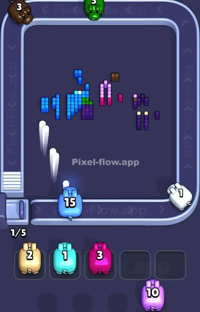 Pixel Flow Level 1412 Solution 3