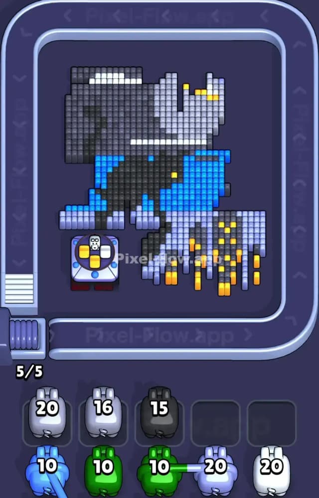 Pixel Flow Level 1437 Solution 1