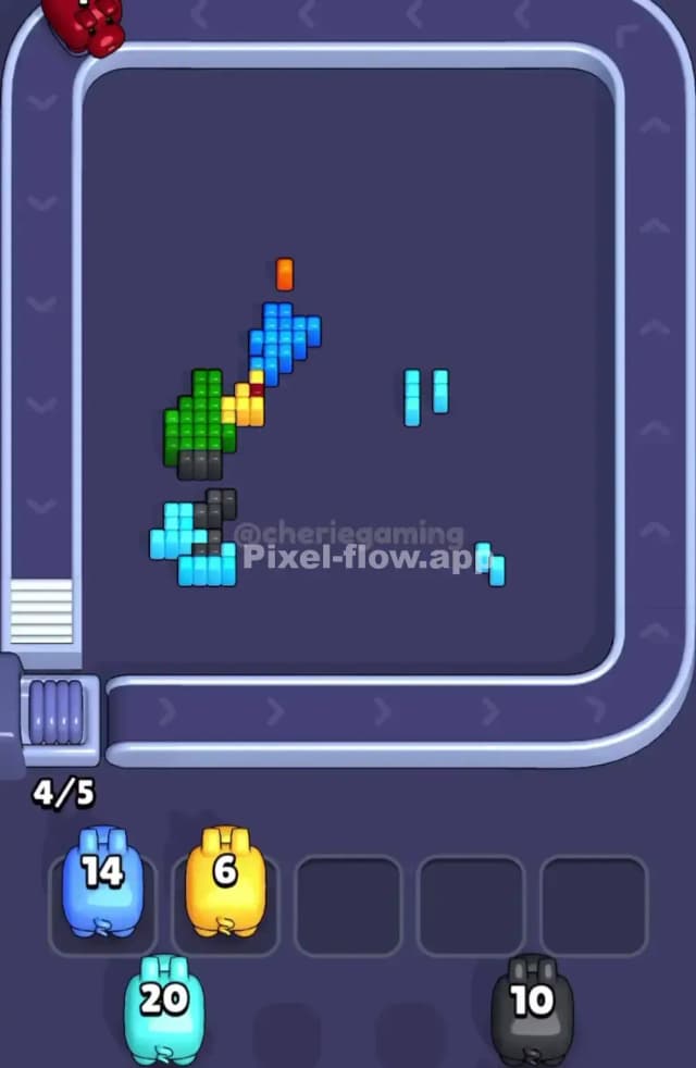 Pixel Flow Level 1842 Solution 3