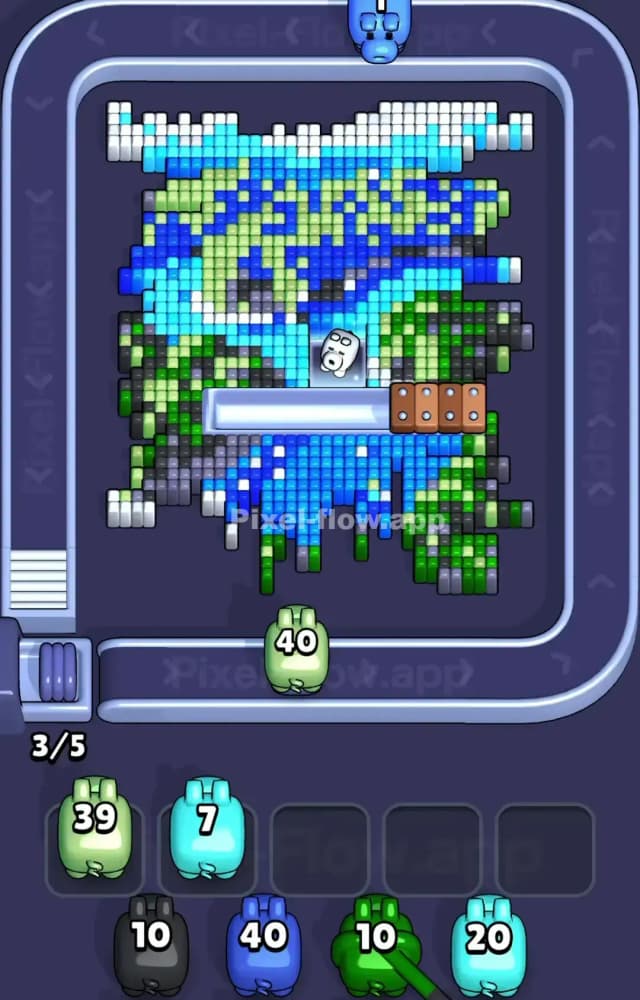 Pixel Flow Level 1523 Solution 1