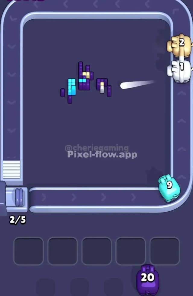Pixel Flow Level 1693 Solution 3
