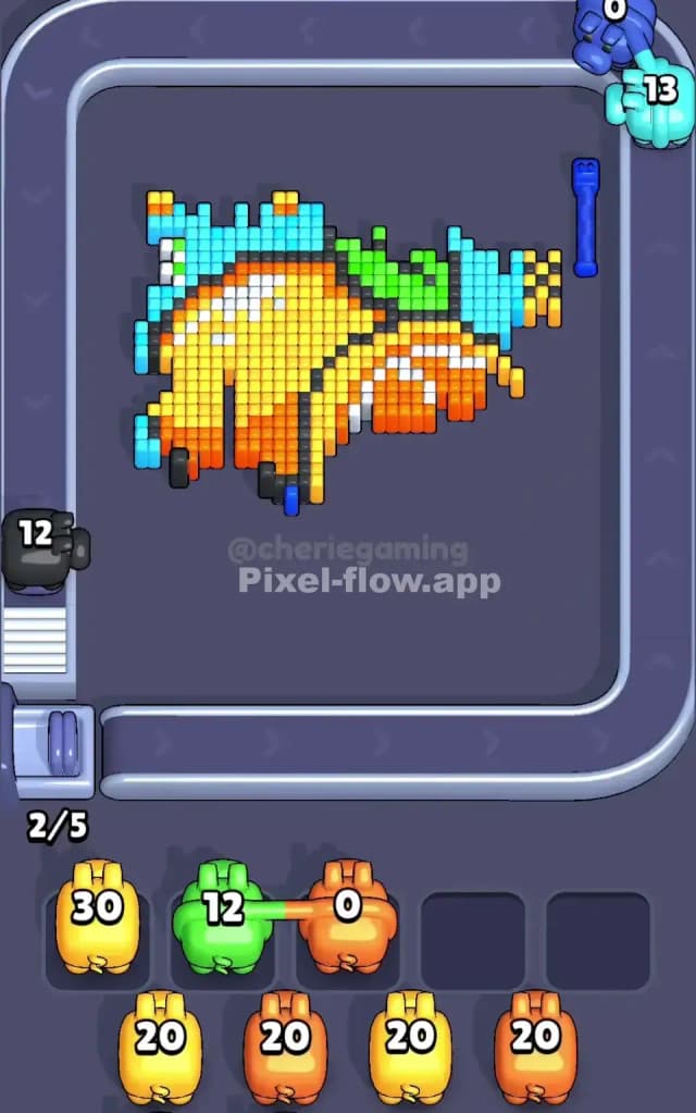Pixel Flow Level 498 Solution 2