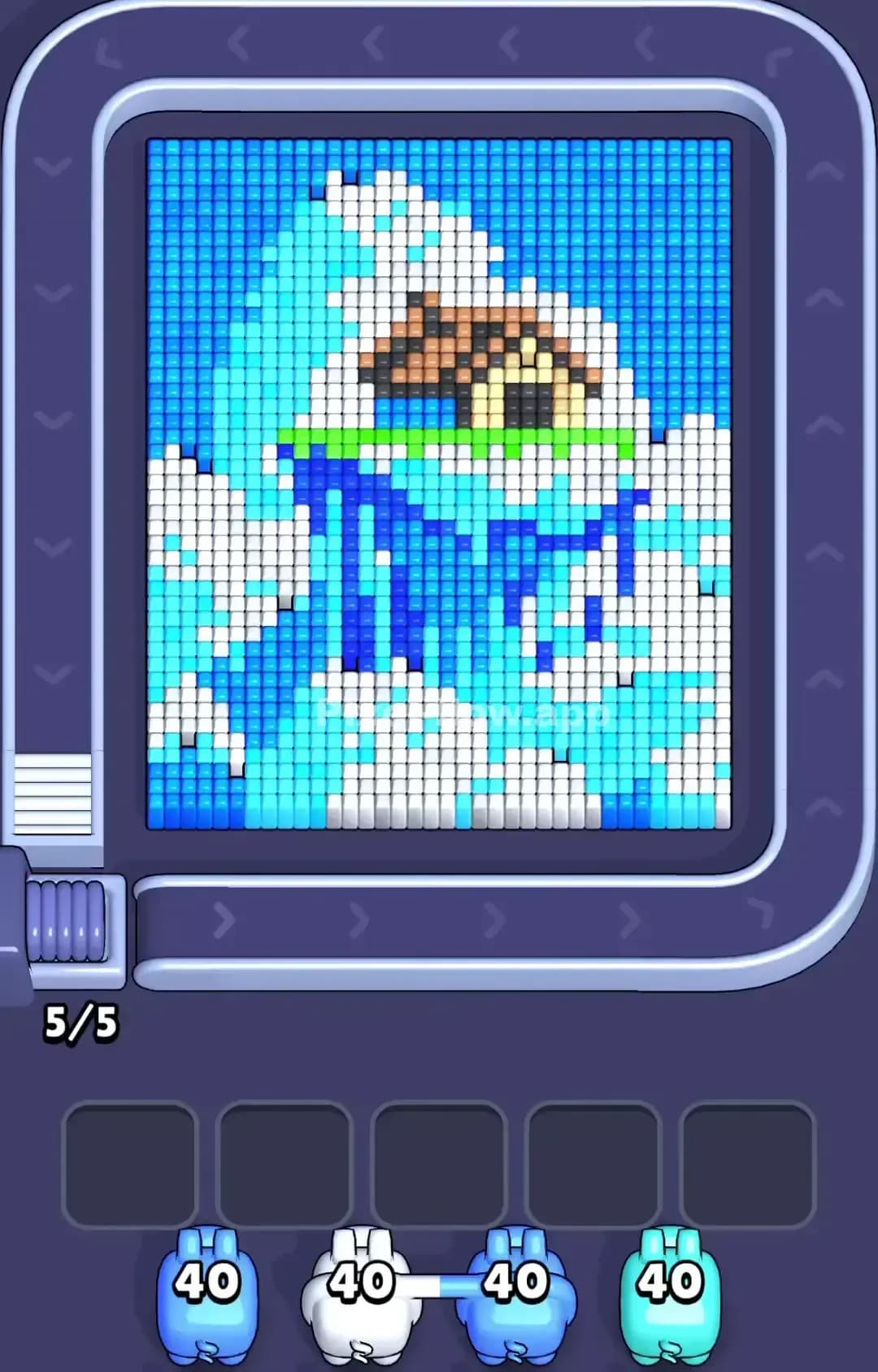 Pixel Flow Level 1034 Screenshot