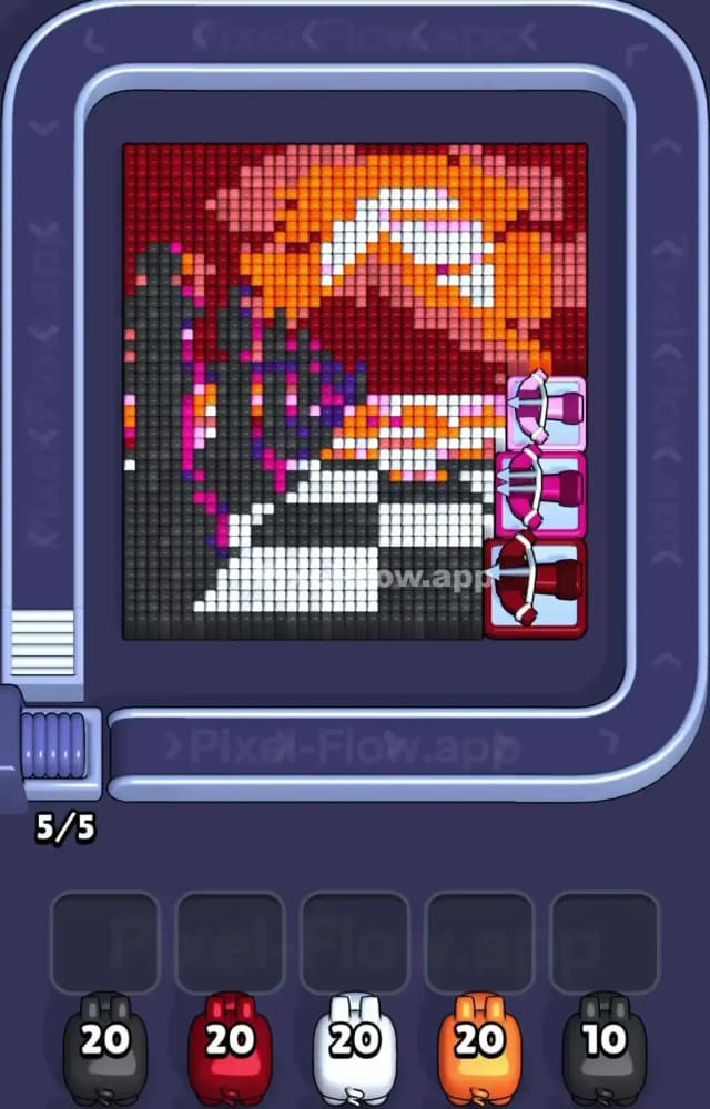 Pixel Flow Level 1504 Gameplay
