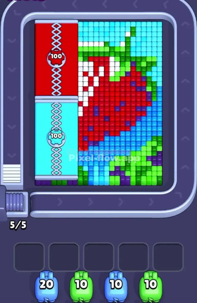 Pixel Flow Level 1671 Gameplay