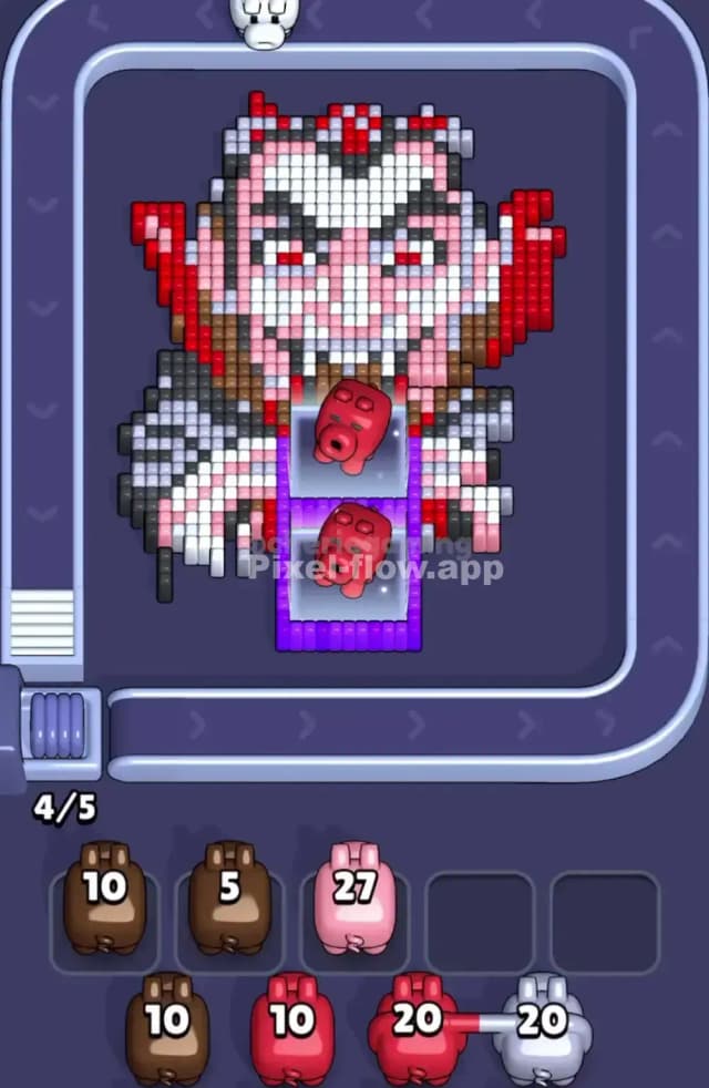 Pixel Flow Level 1841 Solution 1