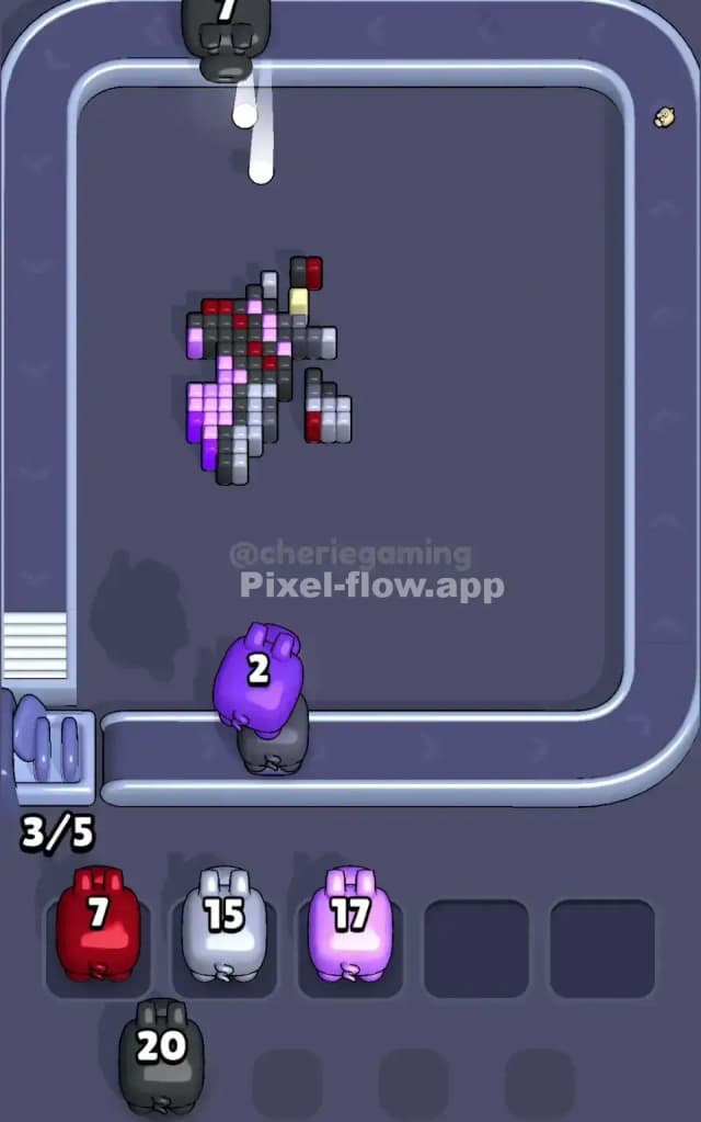 Pixel Flow Level 516 Solution 2