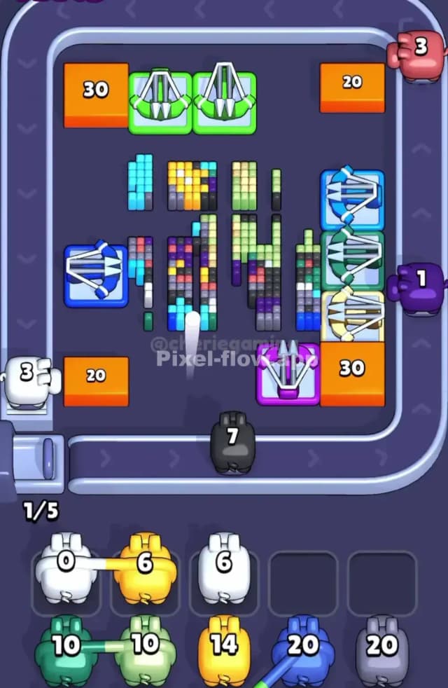 Pixel Flow Level 1690 Solution 2