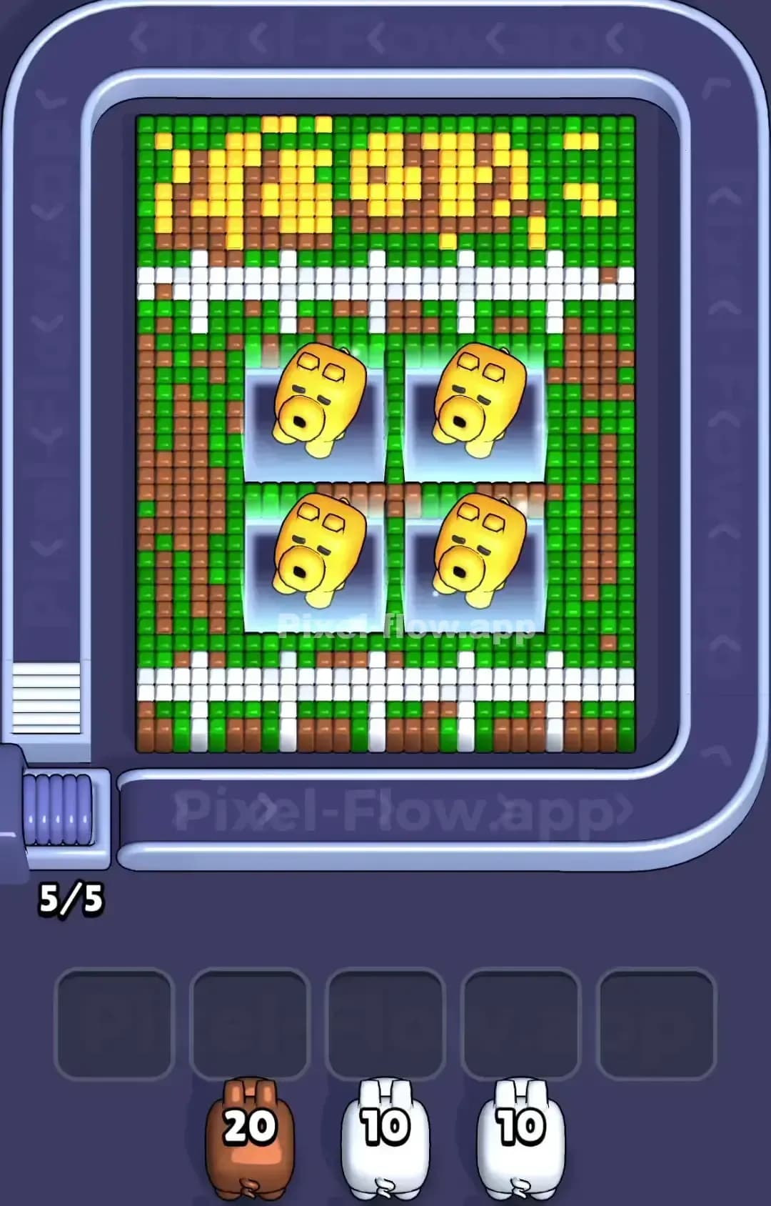 Pixel Flow Level 1021 Screenshot