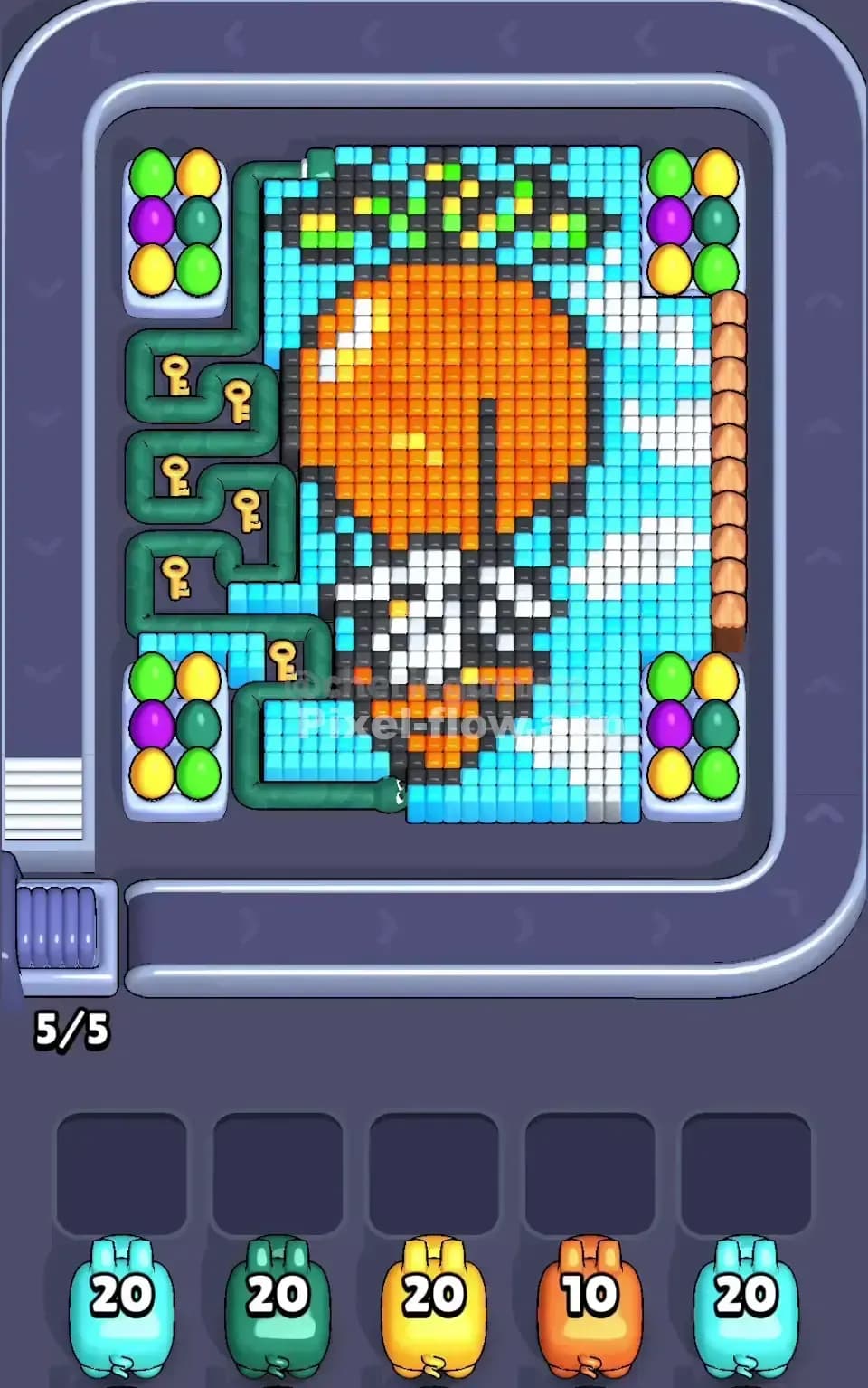 Pixel Flow Level 413 Screenshot