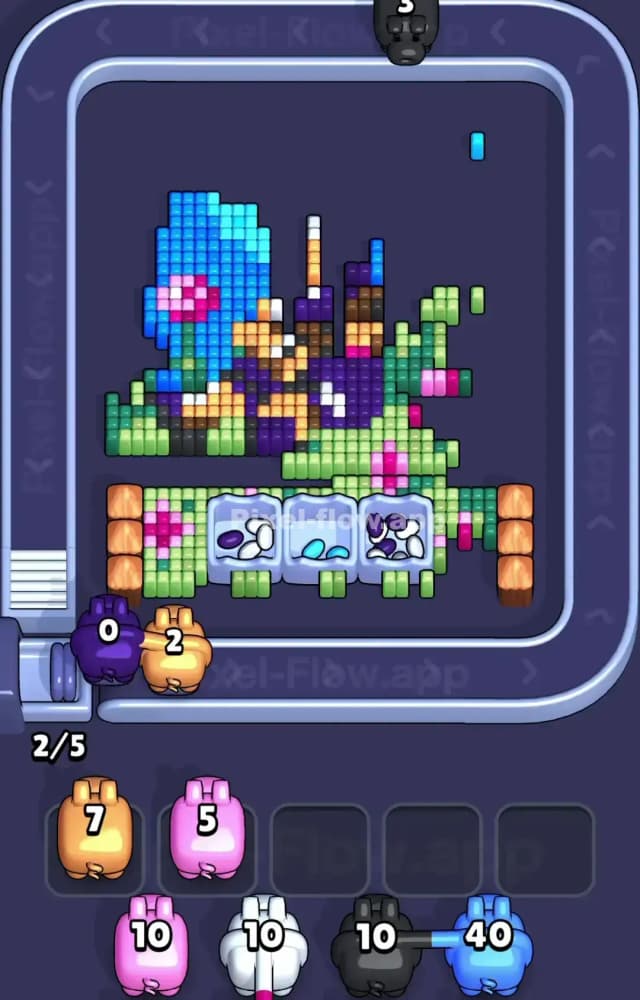 Pixel Flow Level 1450 Solution 2