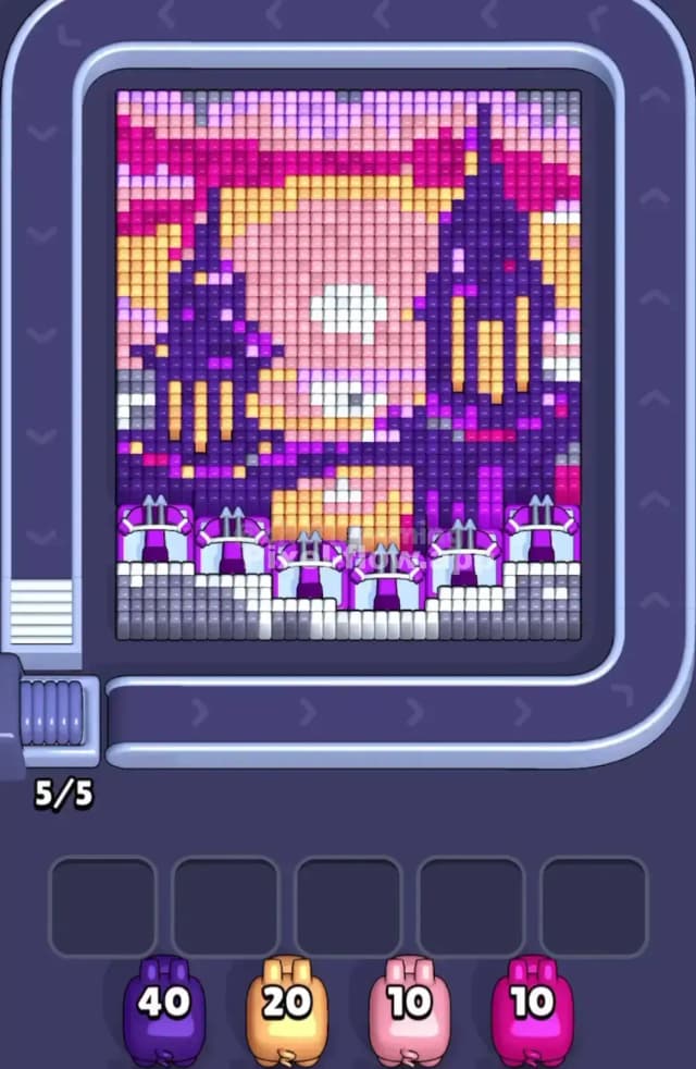 Pixel Flow Level 1808 Gameplay