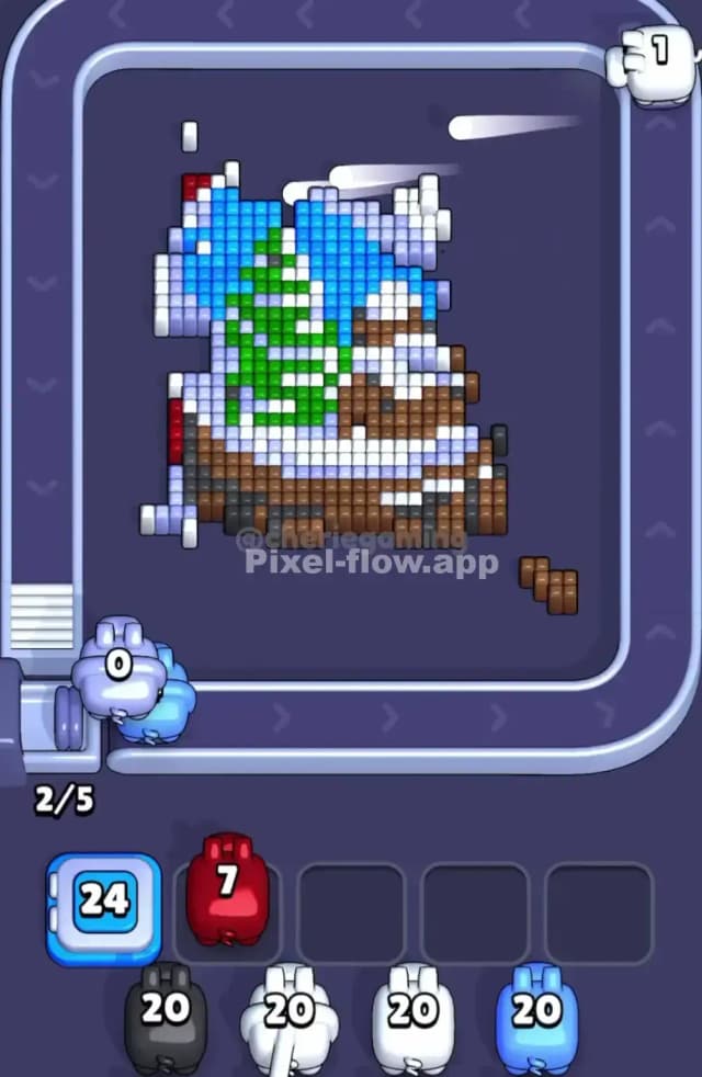 Pixel Flow Level 1811 Solution 2