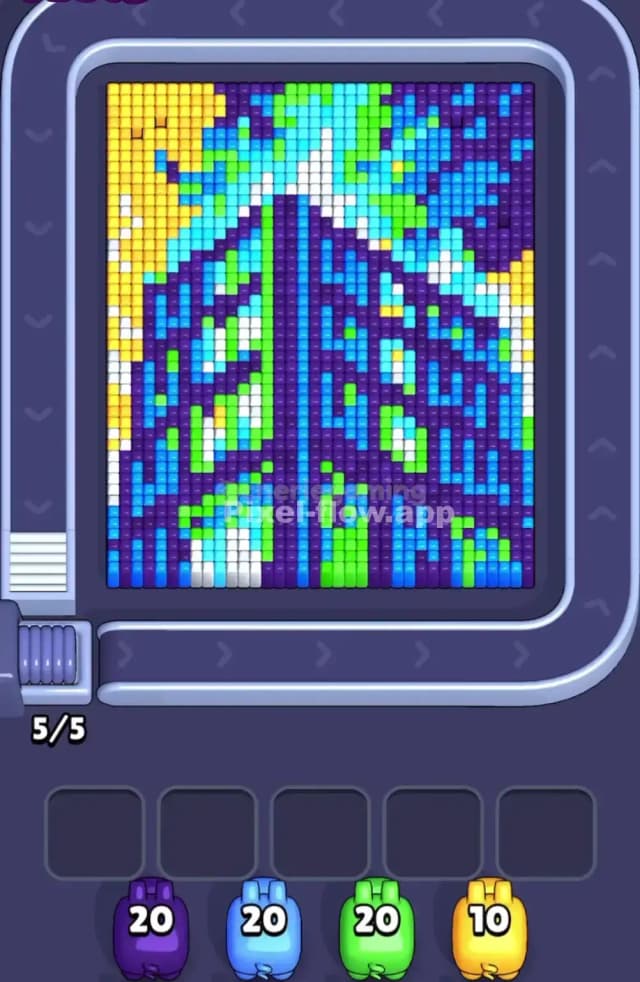 Pixel Flow Level 1772 Gameplay