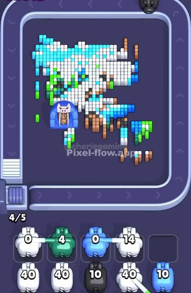 Pixel Flow Level 1758 Solution 2