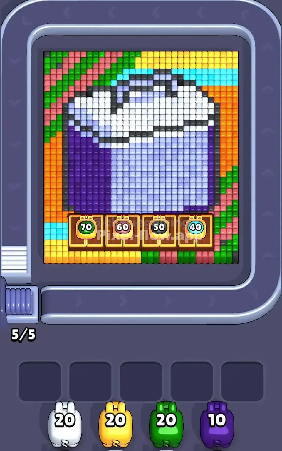 Pixel Flow Level 742 Screenshot