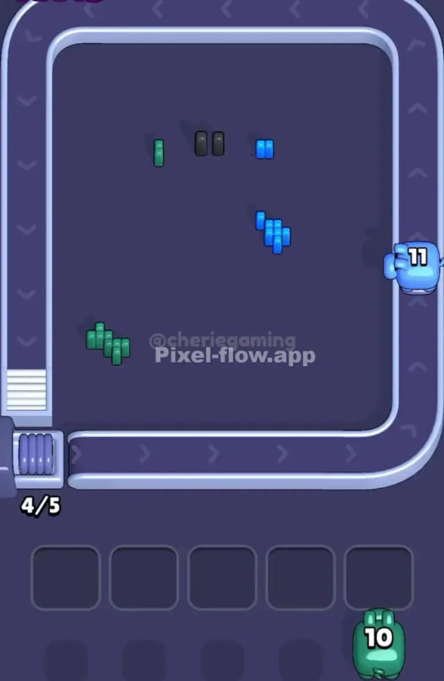 Pixel Flow Level 1887 Solution 3